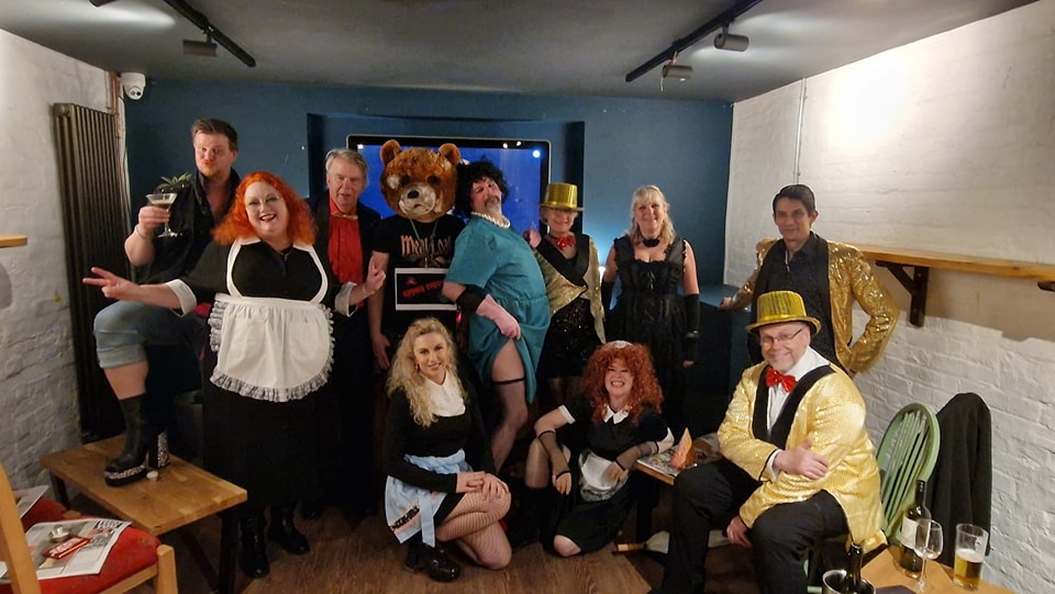The Gang at The Rocky Horror Picture Show