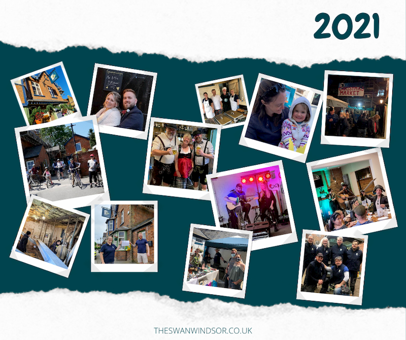 A short summary of 2021 at The Swan, a real community pub with a very big heart.