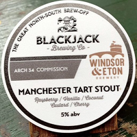 Manchester Tart Stout, a collaboration from Windsor & Eton Brewery and Blackjacks Brewery