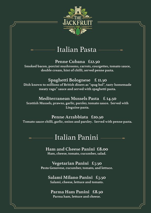 Italian Lunches (page 1)