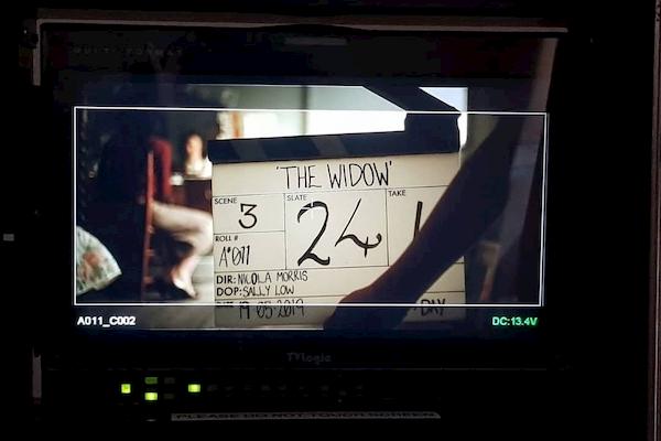 What the camera is seeing - clapperboard
