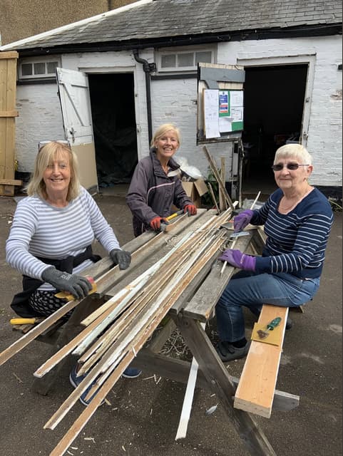 Sanding bits for the school room