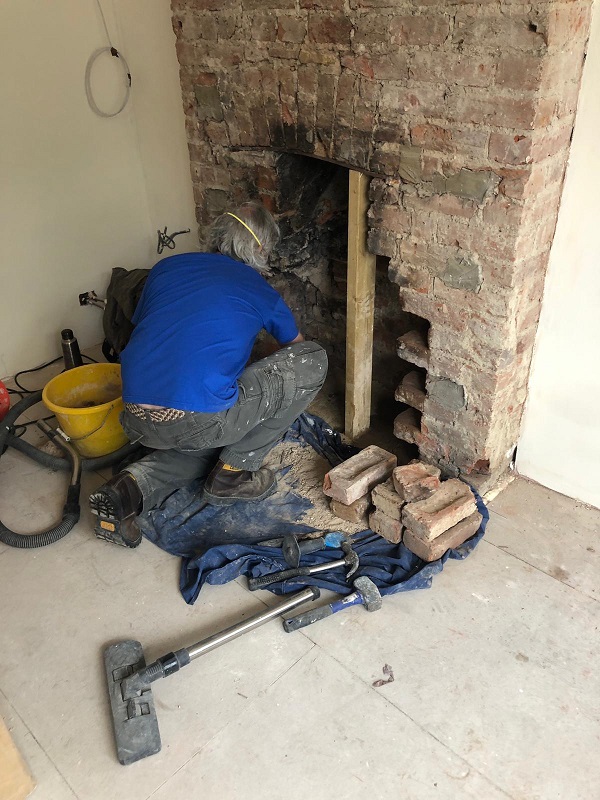 Fixing some of the brickwork