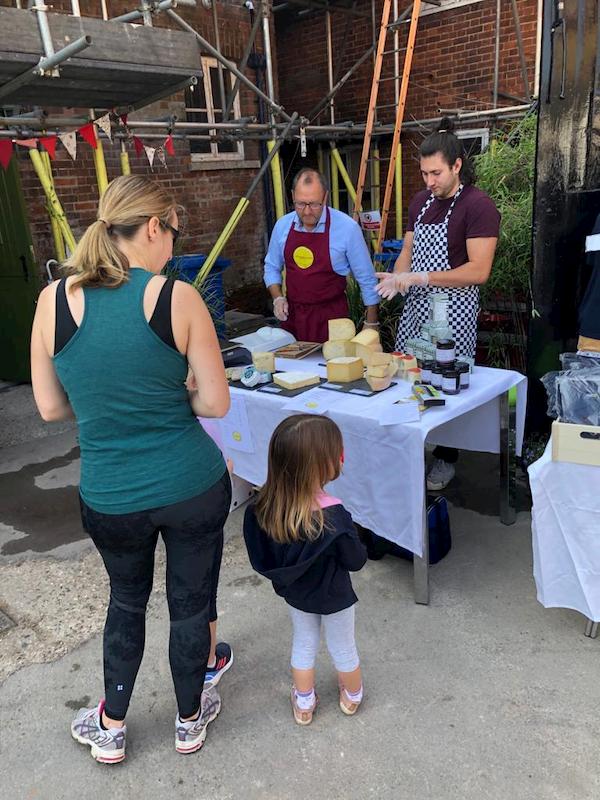 Choosing cheeses with The Cheesemunger