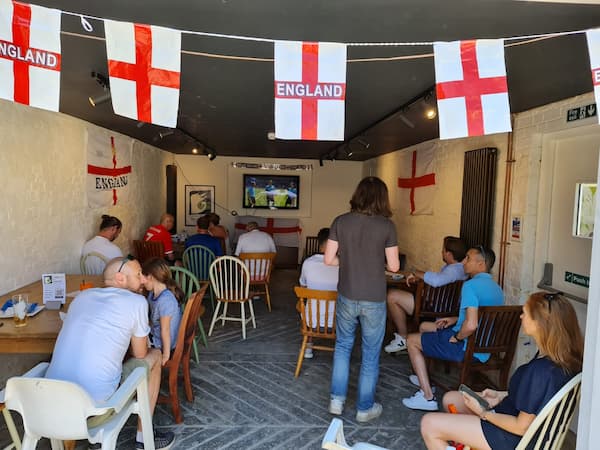 Football in The Coach House