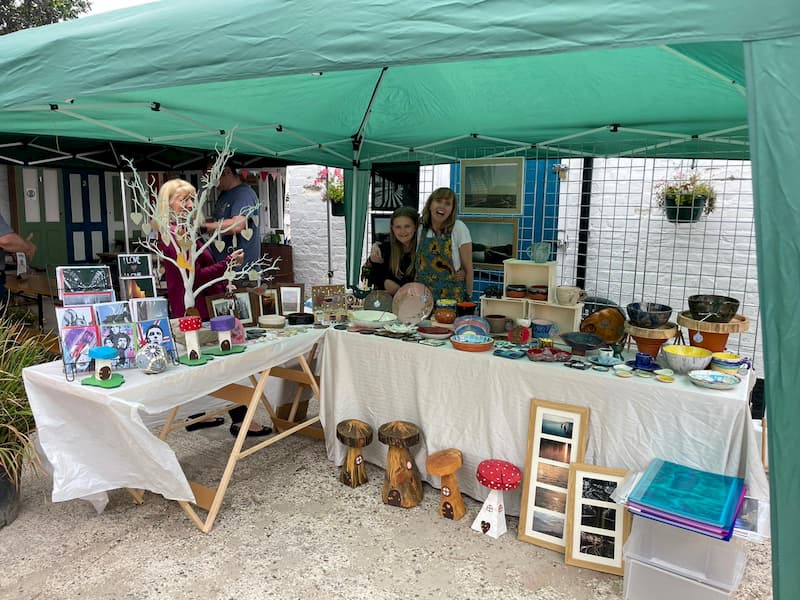 The Craft Co-op stall