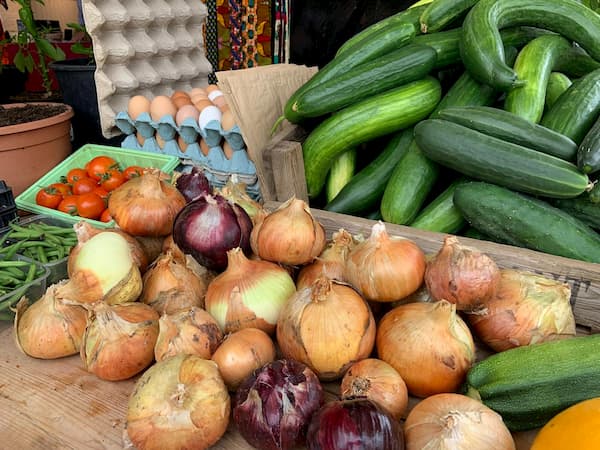 Onions and marrows