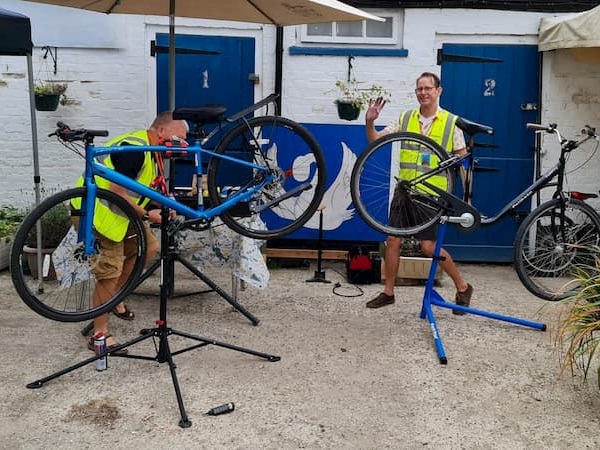 Bike Kitchen in full flow too