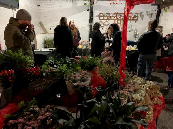 Christmas stall