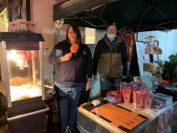 Popcorn stall