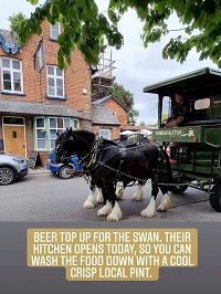 The Windsor and Eton Brewery Dray