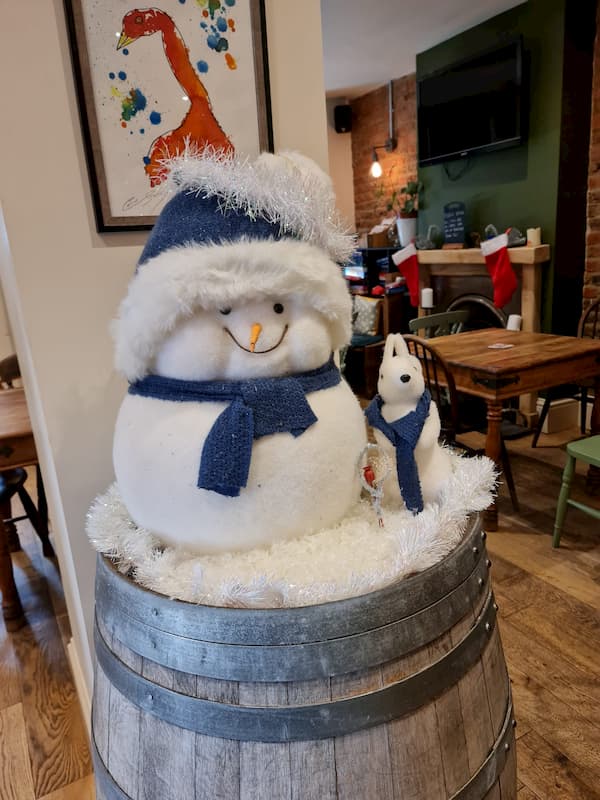 Snowmen in The Bar