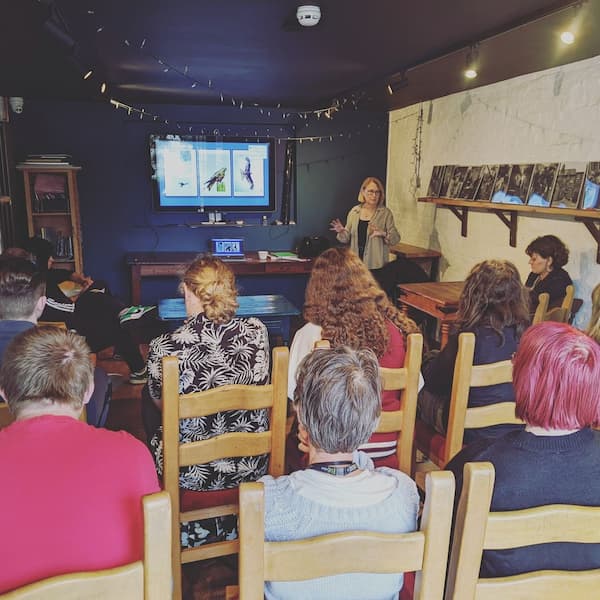 Lecture in The Coach House