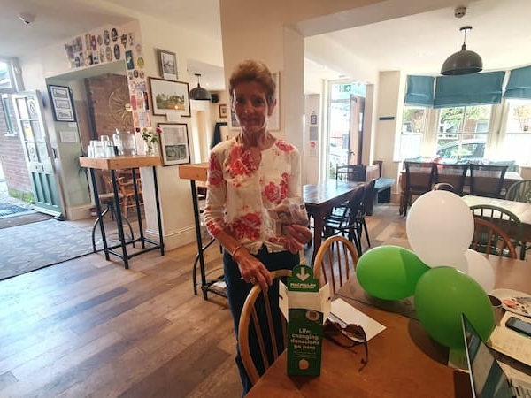 Rachel Ellerker - donated money from her own Macmillan coffee morning.