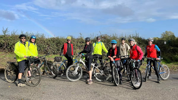 The Windsor Cycle Hub on Tour near Bracknell