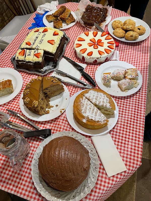 Cakes Galore for our charity coffee morning.