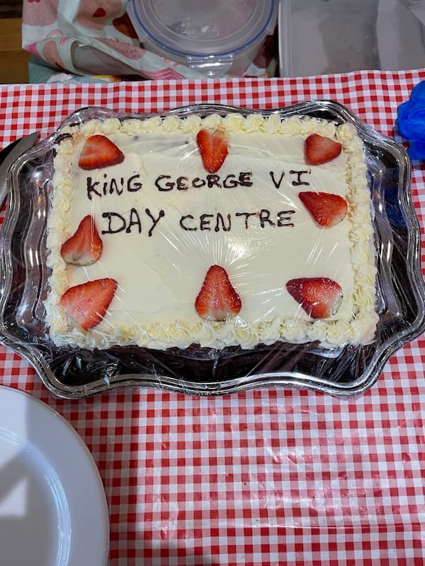 Special cake fashioned for our chosen local charity.