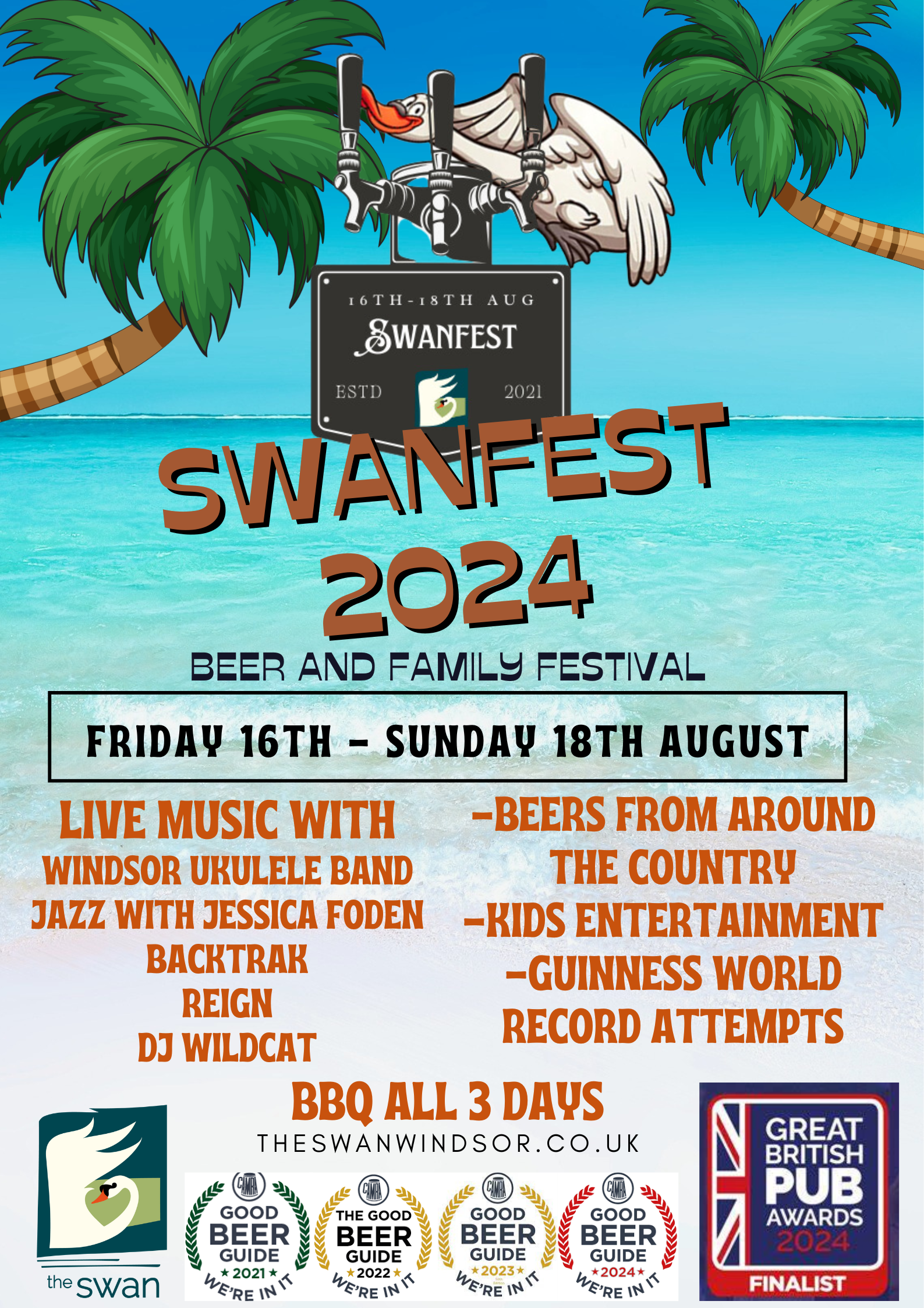SwanFest Poster