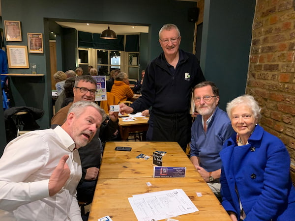 Winners at the Quiz: The Posse