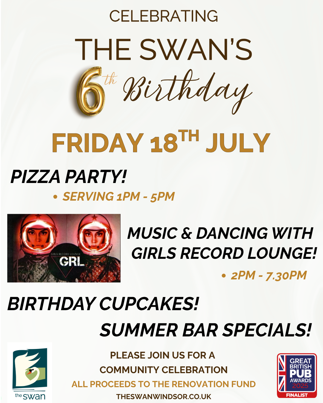 Poster: Sixth Birthday Weekend