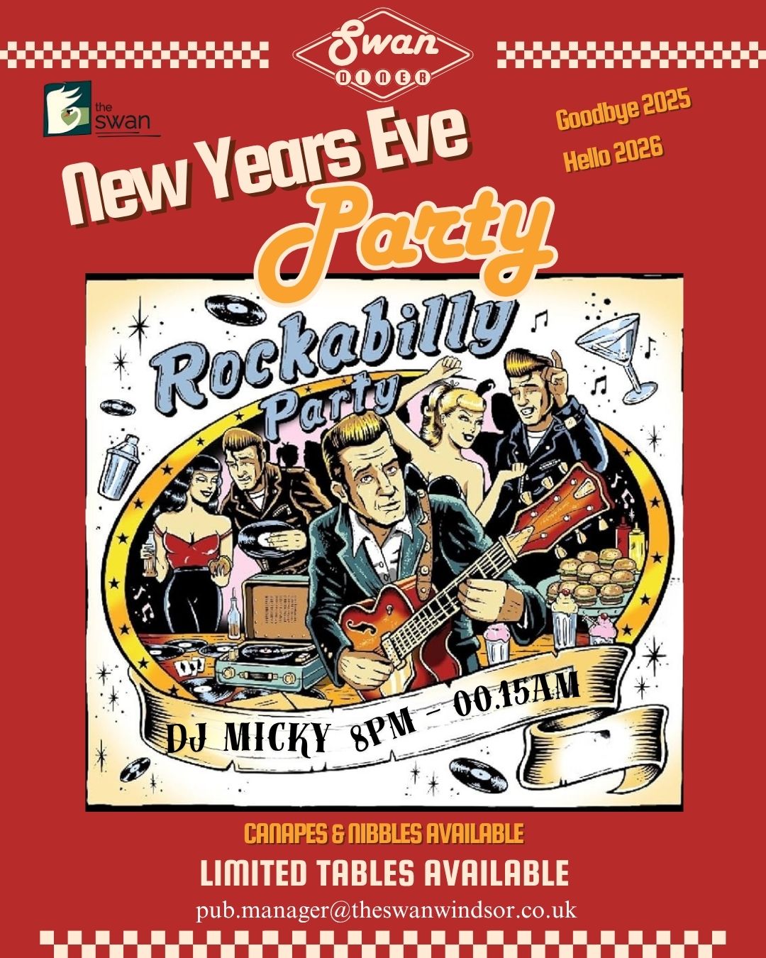 Poster: Hogmanay Party