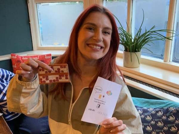 Izzy won a house