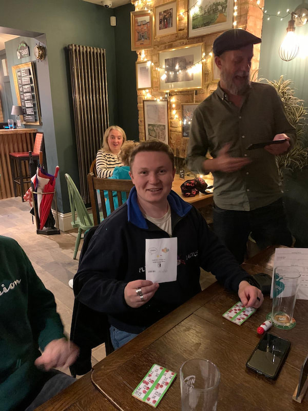 Mike won a line