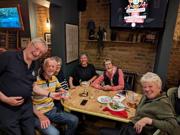 Hettie's Heroes - winners of the quiz night of 28th May 2025