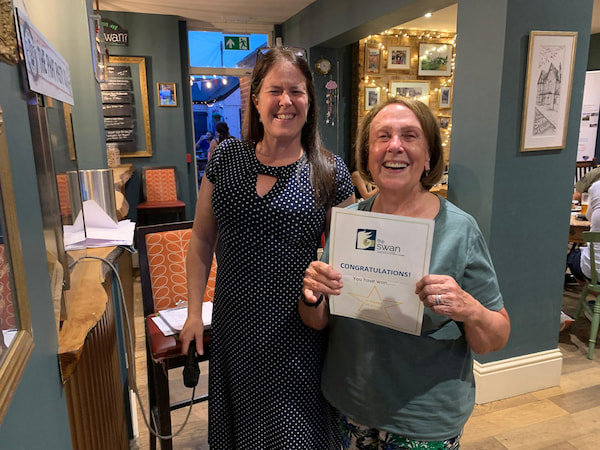 Winner of the 25th June 2025 raffle - June won a packet of crrips