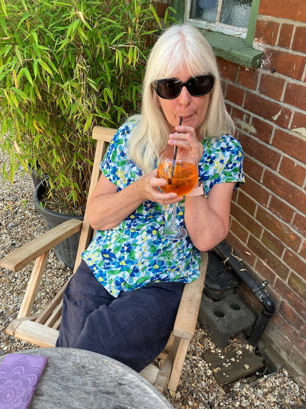 cocktail in the sun