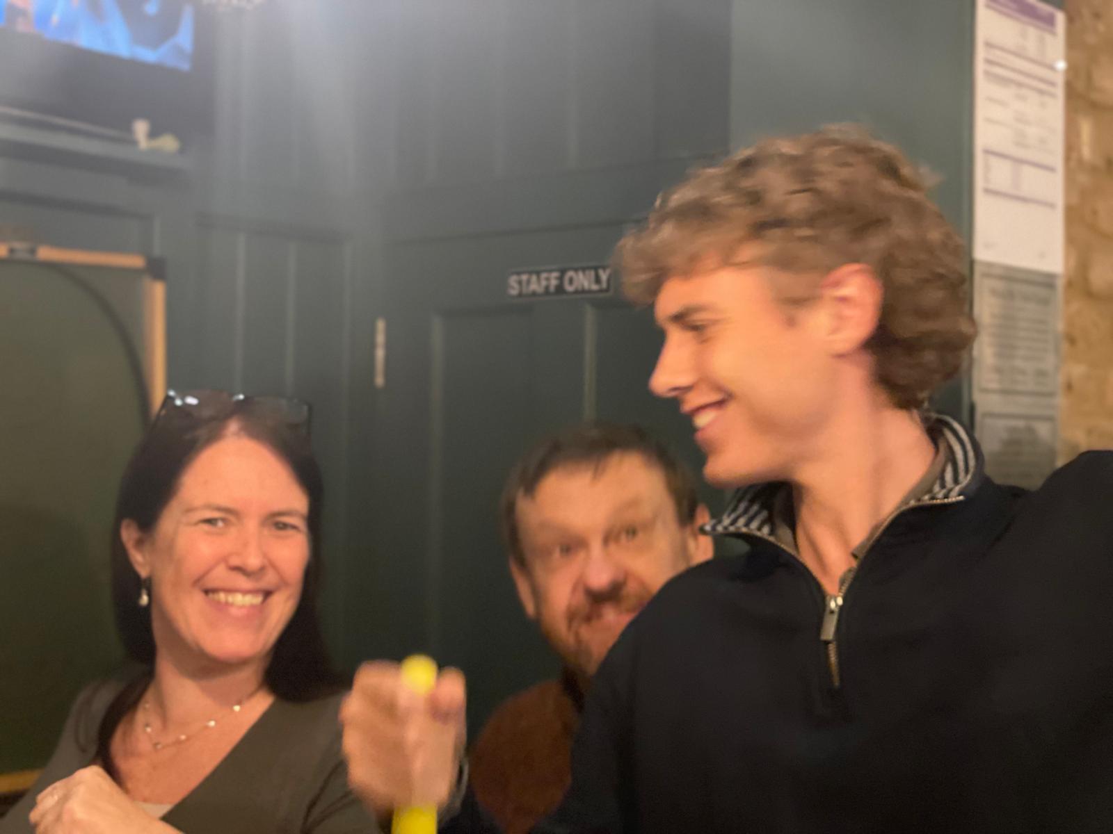 The real winners - the Bar team