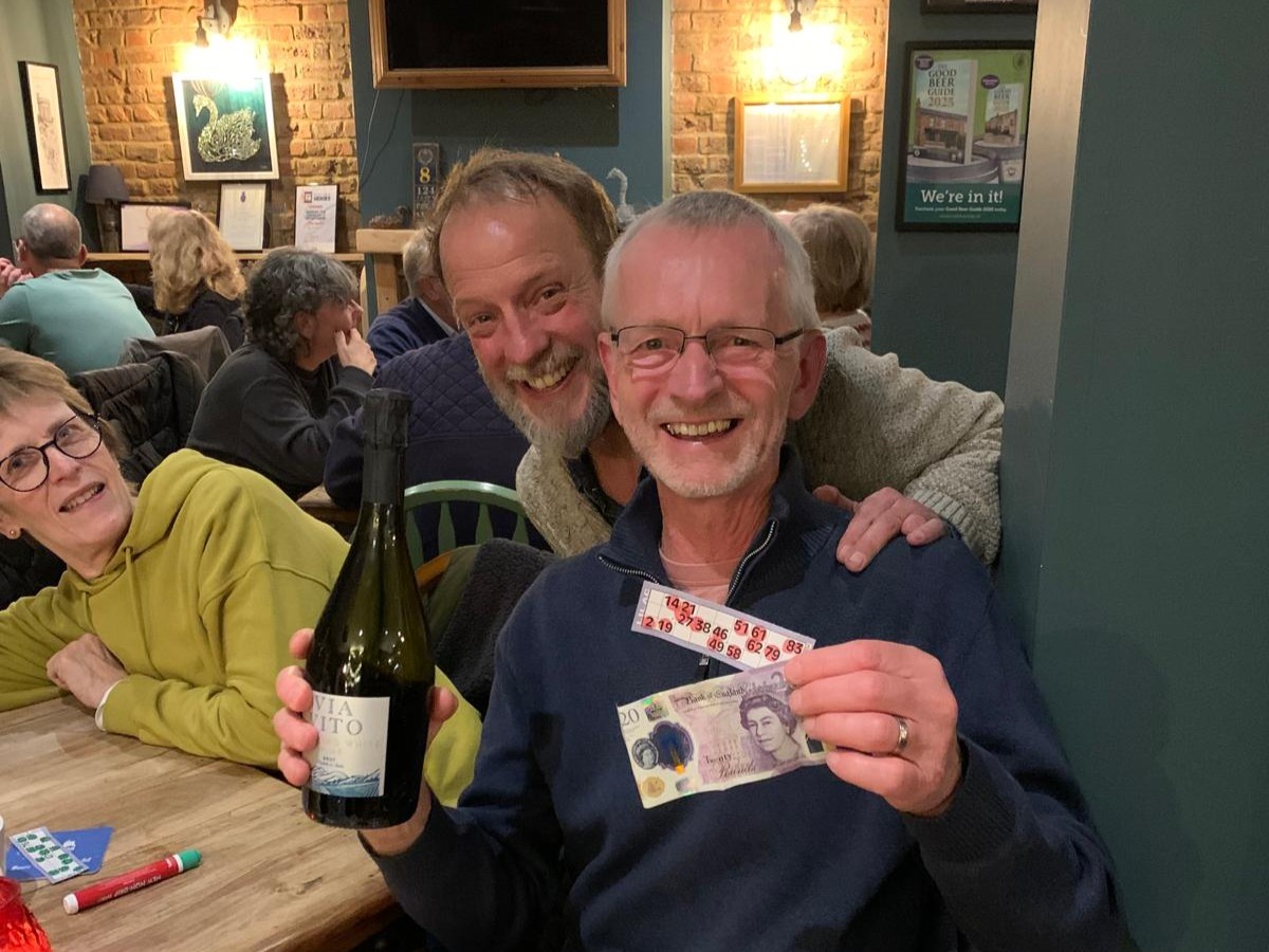 Colin - a line, a house AND the Top of The Bill House!