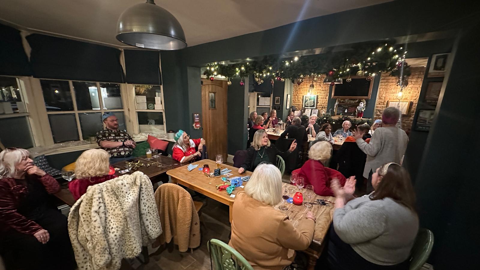 Chatty Café Christmas Party at The Swan