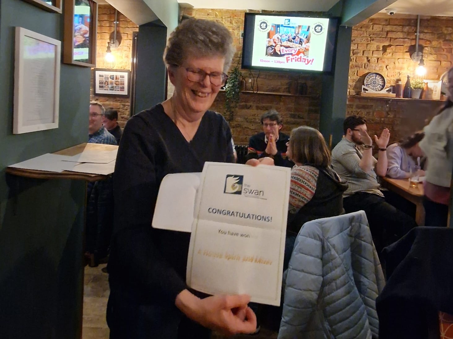 Winner of the Quiz Raffle of 11 Feb 26 - When Two Became Swan