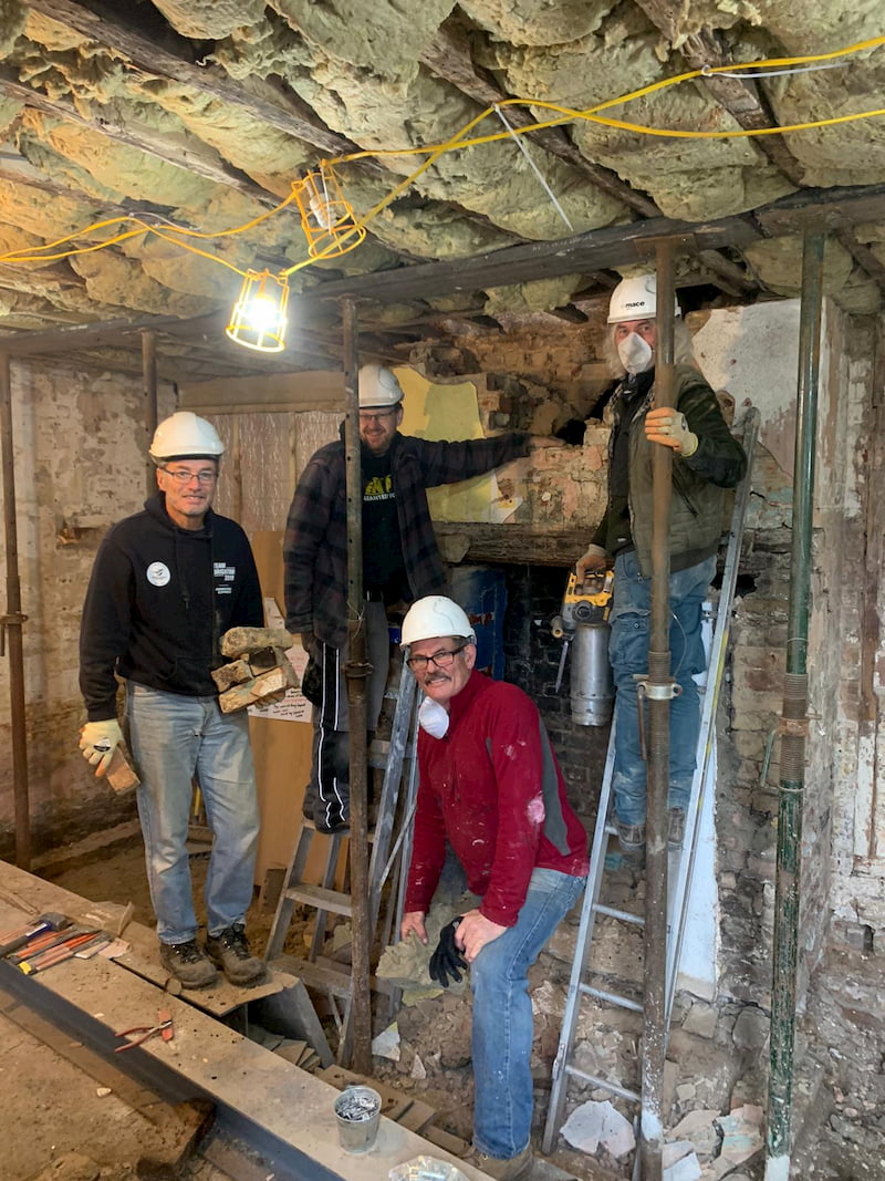 The Weekday Warriors renovating The Kitchen