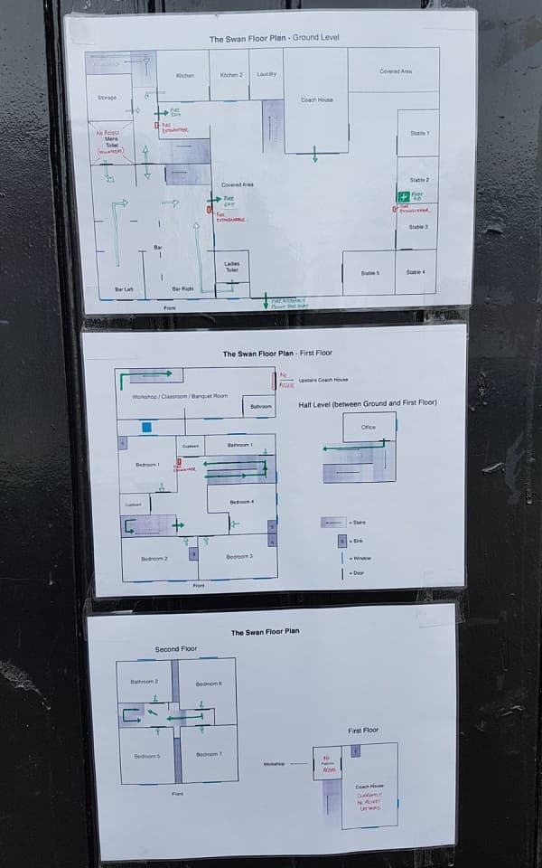 Plans for the building