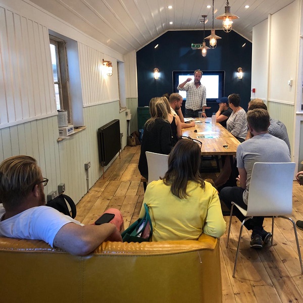 Before the school opened all staff attended a meeting