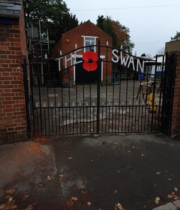 Poppy on the main gate