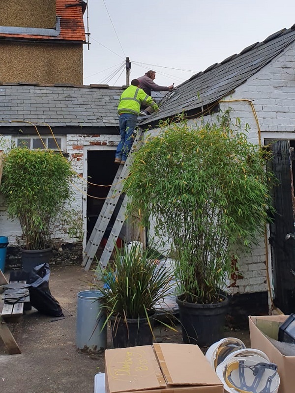 Working on The Stables