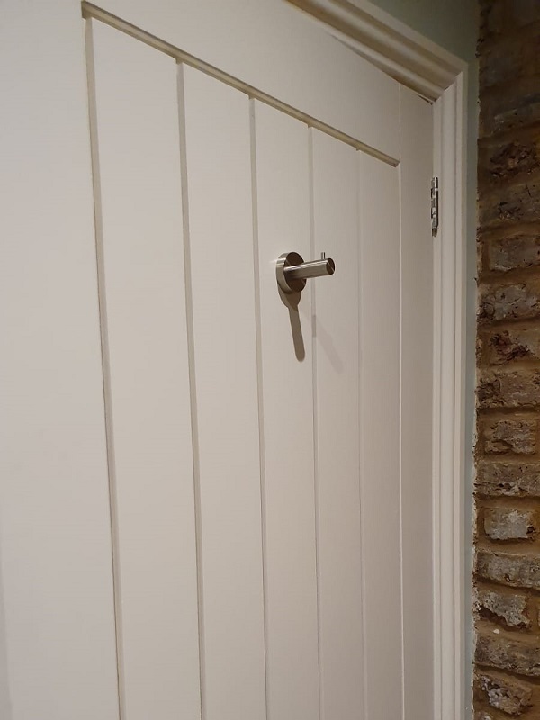 coat hook on back of ladies toilet door