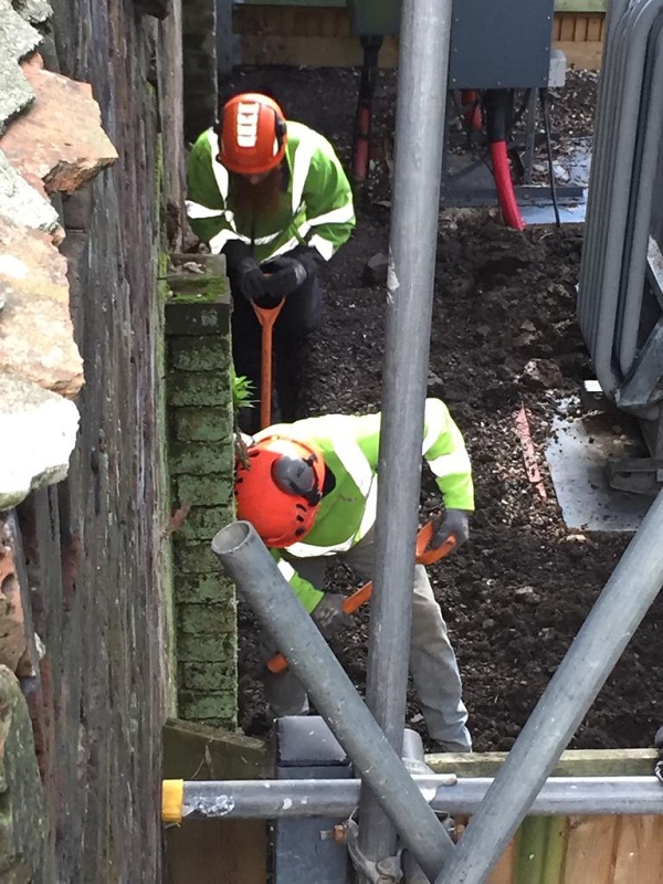 Professionals working in the transformer area