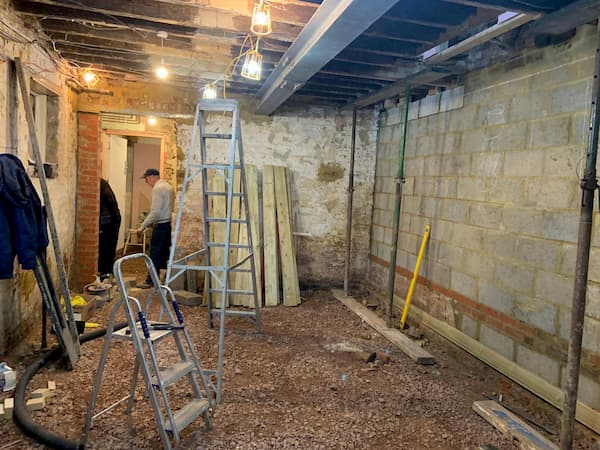 Looking towards The Kitchen door