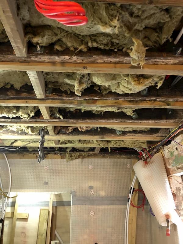 Ceiling full of stuffing