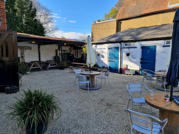 The Courtyard waiting for people to come and use it