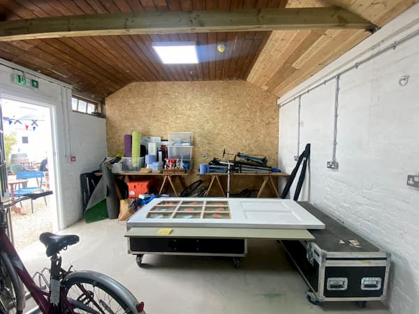 Biks from the Windsor Cycle Hub to be moved into stable 5 when it is ready