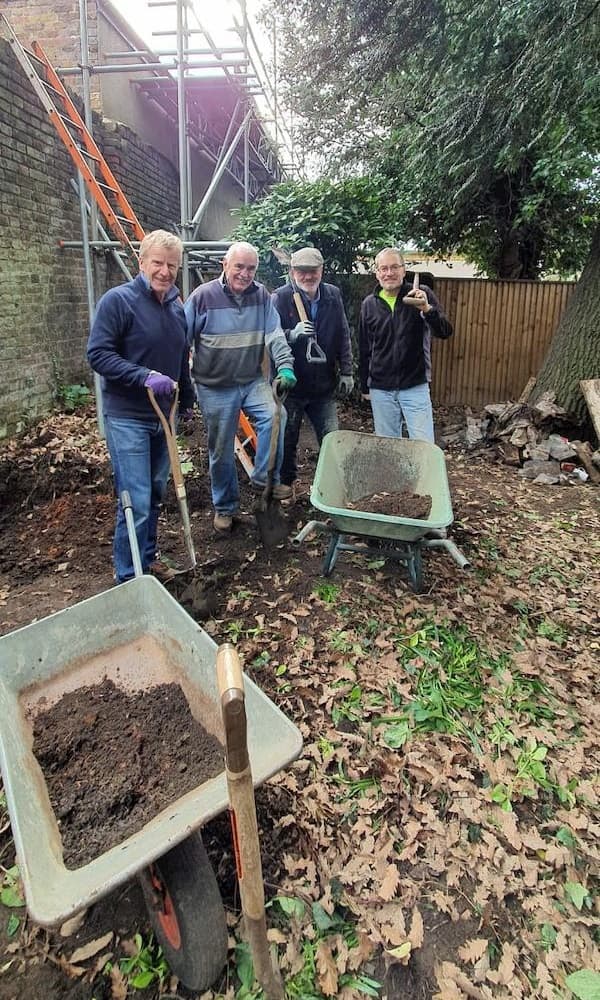 Clearing out the back of the kitchen wall, 18th February 2020