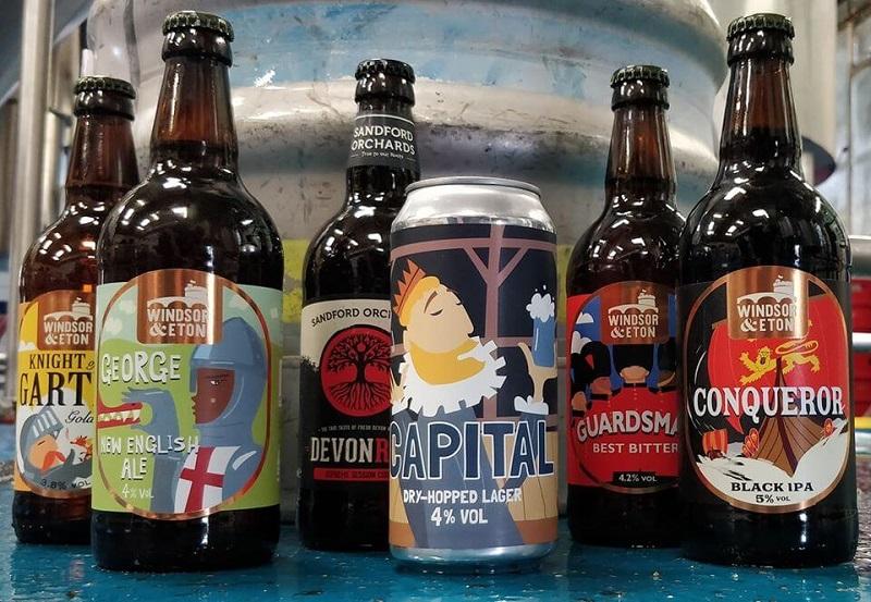Windsor and Eton Brewery beers