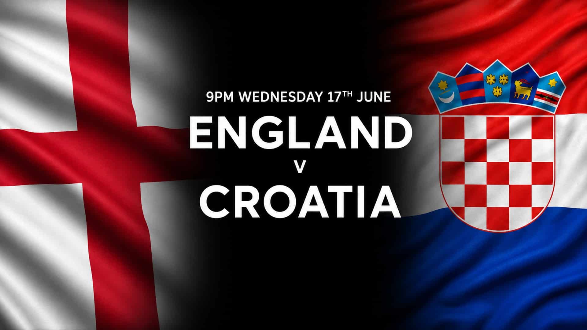 England Croatia World Cup 2026 Flags