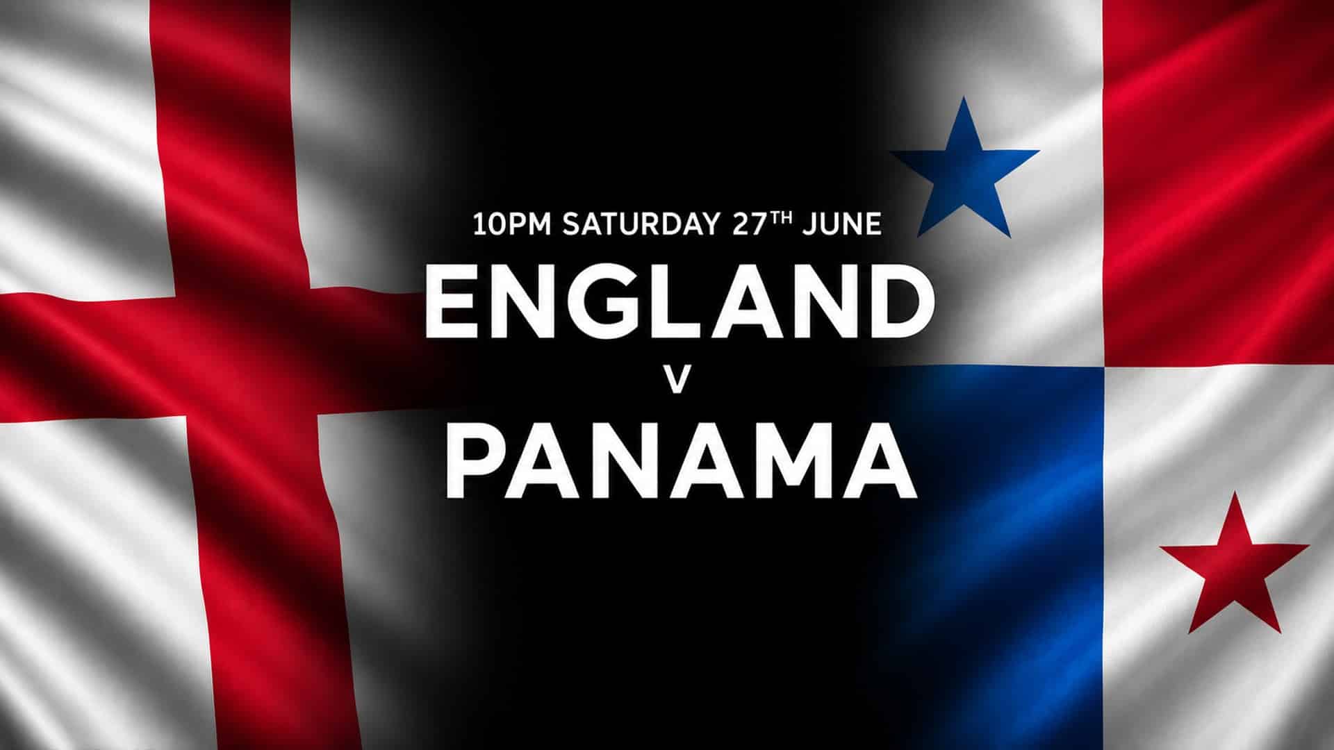 England Panama Flags World Cup